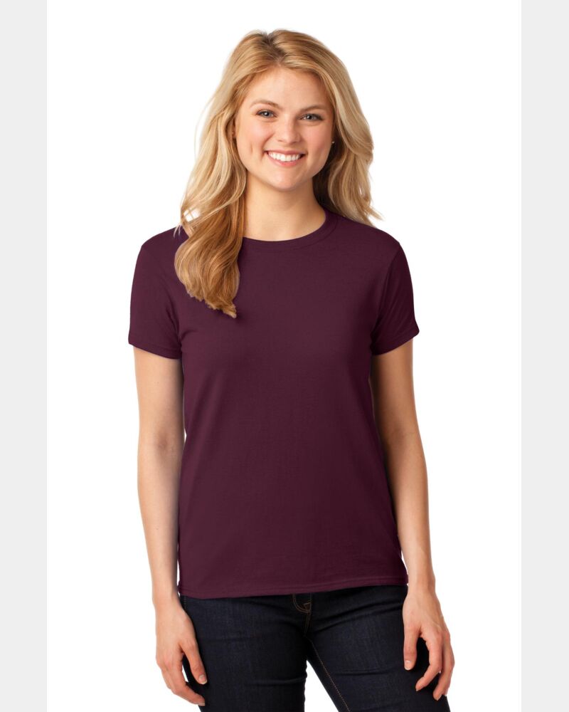 Ladies Heavy Cotton 100% Cotton T Shirt Thumbnail