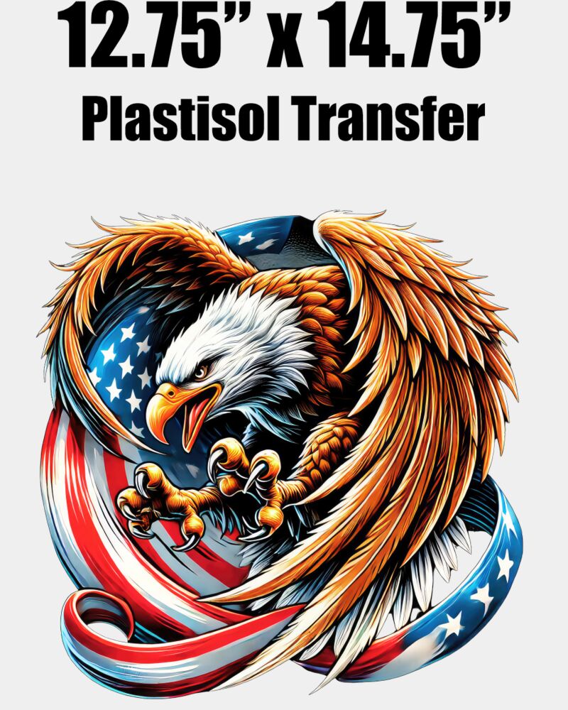 12.75 x 14.75 One-Color Screen-Printed Transfer Thumbnail