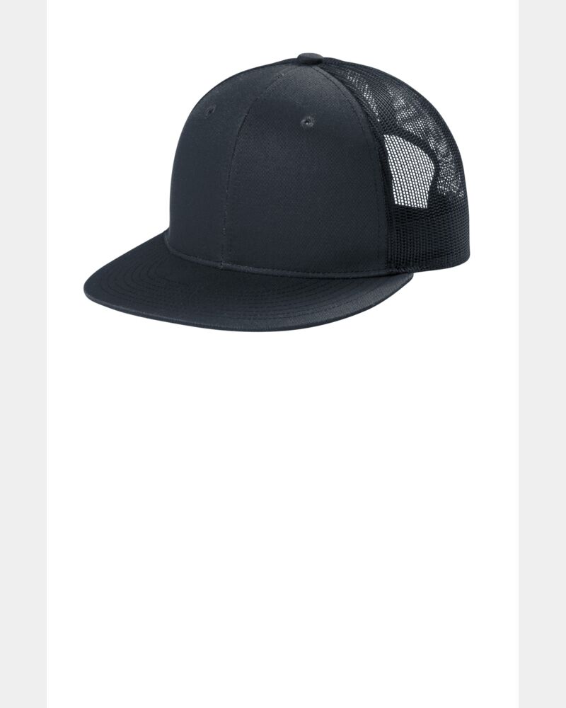 Snapback Flat Bill Trucker Cap Thumbnail