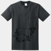 DryBlend ® 50 Cotton/50 Poly Pocket T Shirt Thumbnail