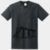 DryBlend ® 50 Cotton/50 Poly Pocket T Shirt Thumbnail
