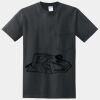 DryBlend ® 50 Cotton/50 Poly Pocket T Shirt Thumbnail