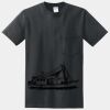 DryBlend ® 50 Cotton/50 Poly Pocket T Shirt Thumbnail