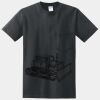DryBlend ® 50 Cotton/50 Poly Pocket T Shirt Thumbnail