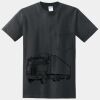 DryBlend ® 50 Cotton/50 Poly Pocket T Shirt Thumbnail