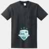 DryBlend ® 50 Cotton/50 Poly Pocket T Shirt Thumbnail