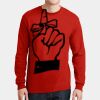 DryBlend ® 50 Cotton/50 Poly Long Sleeve T Shirt Thumbnail