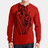 DryBlend ® 50 Cotton/50 Poly Long Sleeve T Shirt Thumbnail