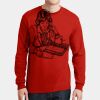 DryBlend ® 50 Cotton/50 Poly Long Sleeve T Shirt Thumbnail