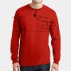 DryBlend ® 50 Cotton/50 Poly Long Sleeve T Shirt Thumbnail