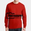 DryBlend ® 50 Cotton/50 Poly Long Sleeve T Shirt Thumbnail