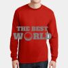 DryBlend ® 50 Cotton/50 Poly Long Sleeve T Shirt Thumbnail