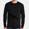 Ultra Cotton ® 100% US Cotton Long Sleeve T Shirt with Pocket Thumbnail