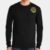Ultra Cotton ® 100% US Cotton Long Sleeve T Shirt with Pocket Thumbnail