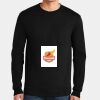 Ultra Cotton ® 100% US Cotton Long Sleeve T Shirt with Pocket Thumbnail