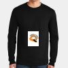 Ultra Cotton ® 100% US Cotton Long Sleeve T Shirt with Pocket Thumbnail