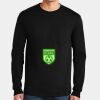 Ultra Cotton ® 100% US Cotton Long Sleeve T Shirt with Pocket Thumbnail