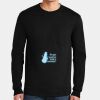 Ultra Cotton ® 100% US Cotton Long Sleeve T Shirt with Pocket Thumbnail