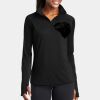 Women's Sport Wick ® Stretch 1/4 Zip Pullover Thumbnail